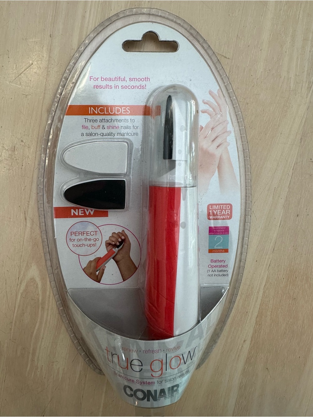 NWT Conair True Glow Manicure System
